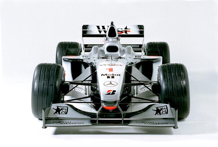 MP4/15 - front view low