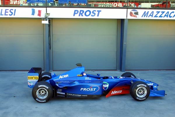 Prost AP04 - Side View