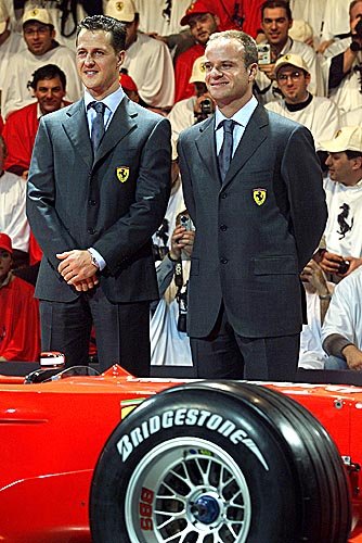 Ferrari F2001 - Drivers