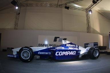 The BMW-Williams FV23 - Side View