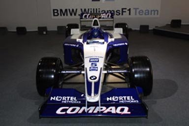 The BMW-Williams FV23 - Front View