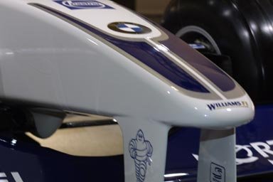 The BMW-Williams FV23 - Detail of nosecone