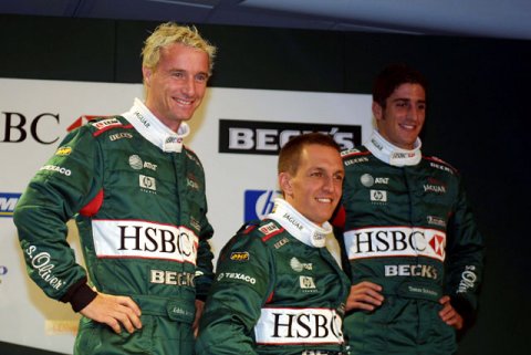 Eddie Irvine, Luciano Burti