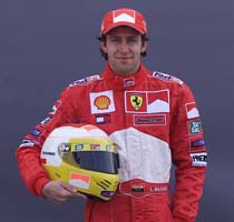 Ferrari F2002 - Luca Badoer