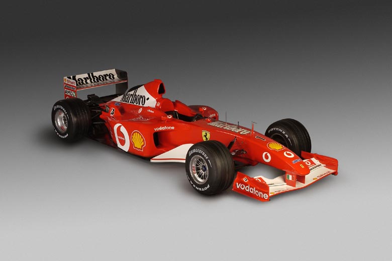 Ferrari F2002 - Slant view